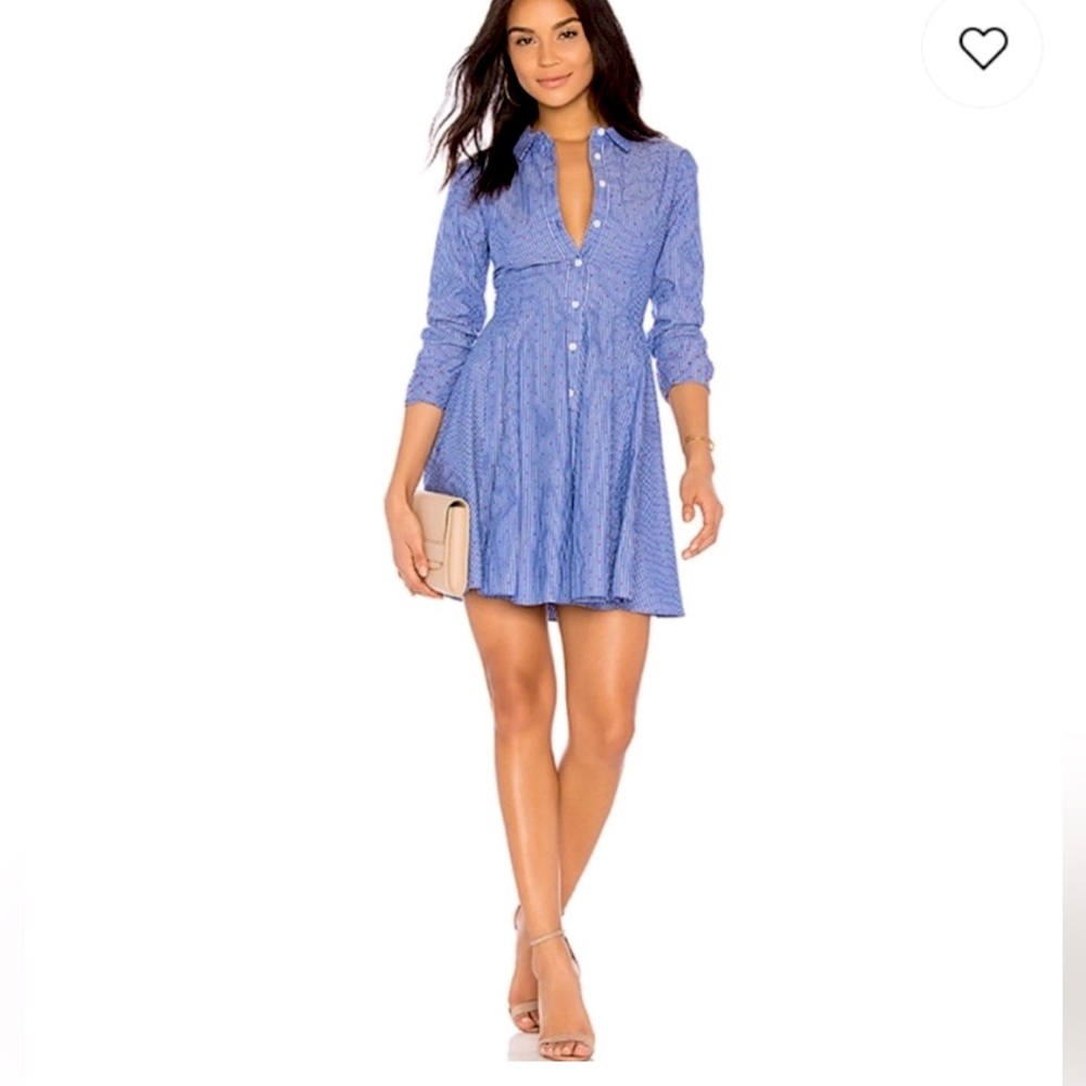 BCBGeneration Blue Long Sleeve Dress